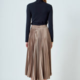 Sunburst Pleated Skirt