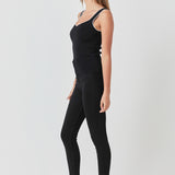 Contrast Binding Sweetheart Knit Top