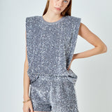 Sequin Shorts