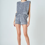 Sequin Embellished Top