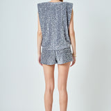 Sequin Embellished Top