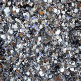 Stretched Sequin Mini Skirt