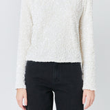 Sequins Long Sleeve Top