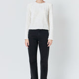 Sequins Long Sleeve Top