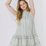 Crochet Mini Dress