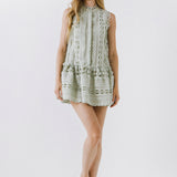 Crochet Mini Dress