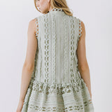Crochet Mini Dress