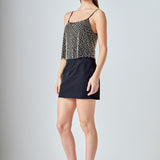 Pearl Embellished Cami Top