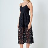 Lace Midi Dress