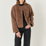 Faux Fur Lady Jacket