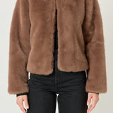 Faux Fur Lady Jacket