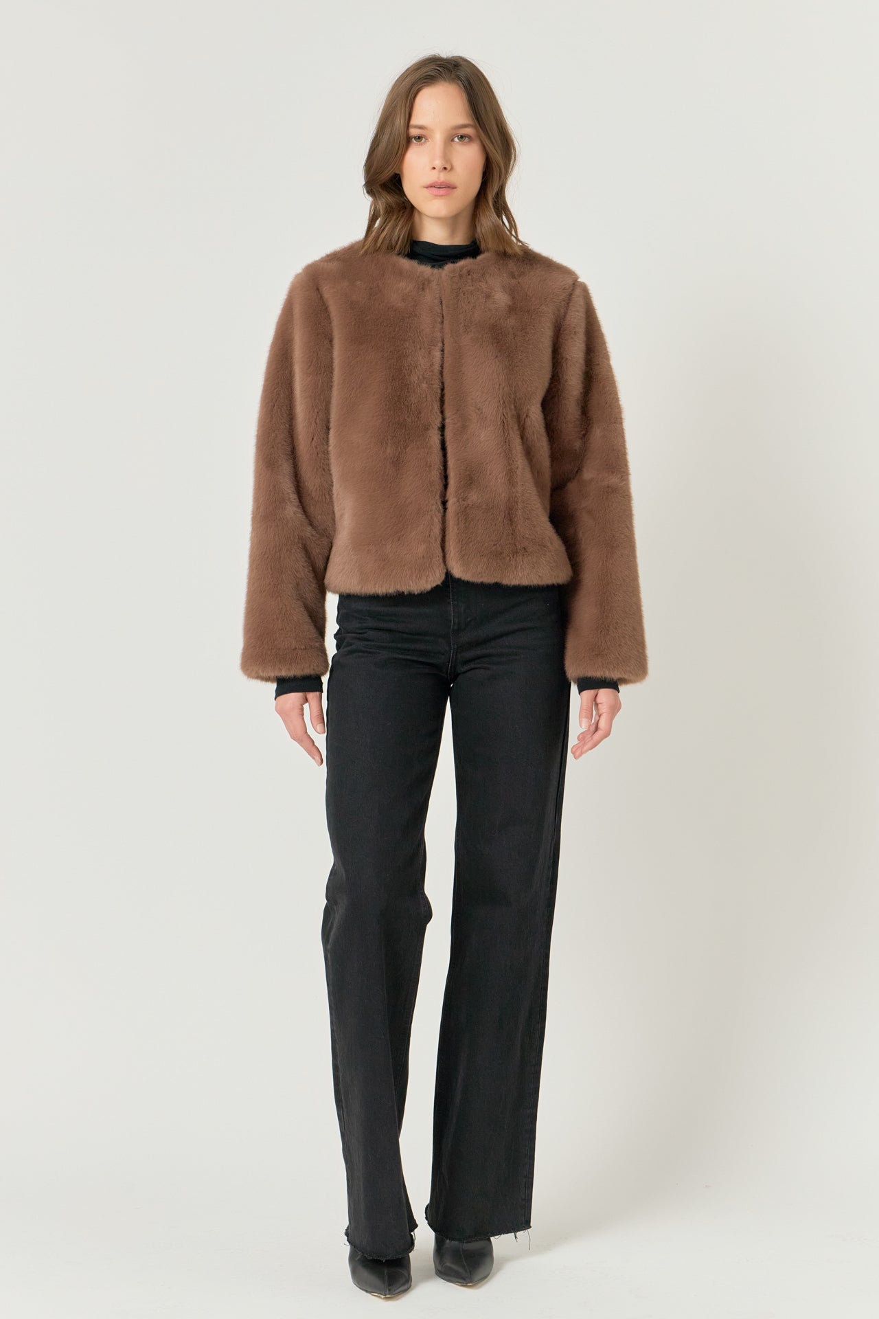 Faux Fur Lady Jacket – Endless Rose - Main Image