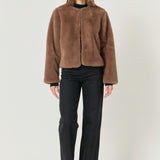 Faux Fur Lady Jacket