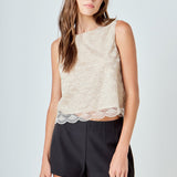 Sequins Embellished Top