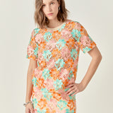 Floral Short Sleeve Top