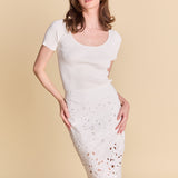 Lace Midi Skirt