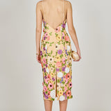 Floral Embroidered Midi Dress