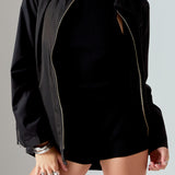 Nylon Jacket with O-ring Zipper