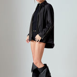 Nylon Jacket with O-ring Zipper