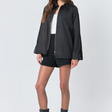 Nylon Jacket with O-ring Zipper