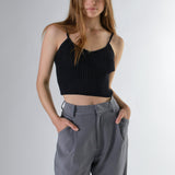 Knit Cami Crop Top