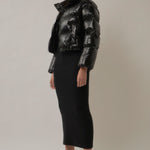 GREY LAB-Cropped Puffer Jacket-JACKETS available at Objectrare
