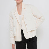 Layered Quilted Jacket