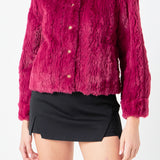 Faux Fur Jacket