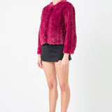 Faux Fur Jacket