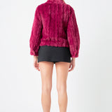 Faux Fur Jacket