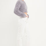 Long Sleeve Cropped Sweater
