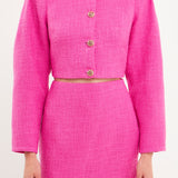 Cropped Tweed Jacket