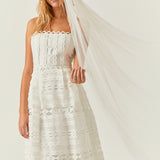 Combination Lace Maxi Dress
