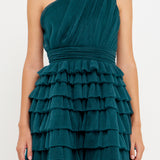 Tiered Tulle Mini Dress