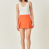 High-Waisted Skort
