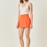 High-Waisted Skort