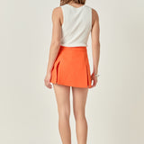 High-Waisted Skort