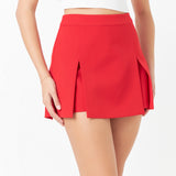 High-Waisted Skort