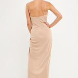 Cowl Neck Maxi Dress