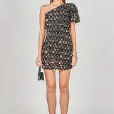 Premium One-Shoulder Sequin Mini Dress