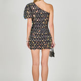 Premium One-Shoulder Sequin Mini Dress