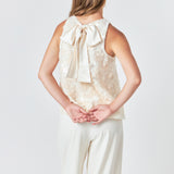 Scallop Sequin Top