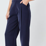 High-Waisted Suit Trousers