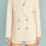 Double Breasted Suit Blazer