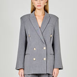 Double Breasted Suit Blazer