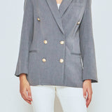 Double Breasted Suit Blazer