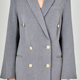 Double Breasted Suit Blazer