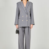 Double Breasted Suit Blazer