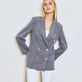 Double Breasted Suit Blazer