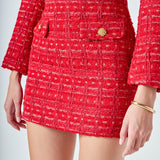 Premium Tweed Mini Skirt